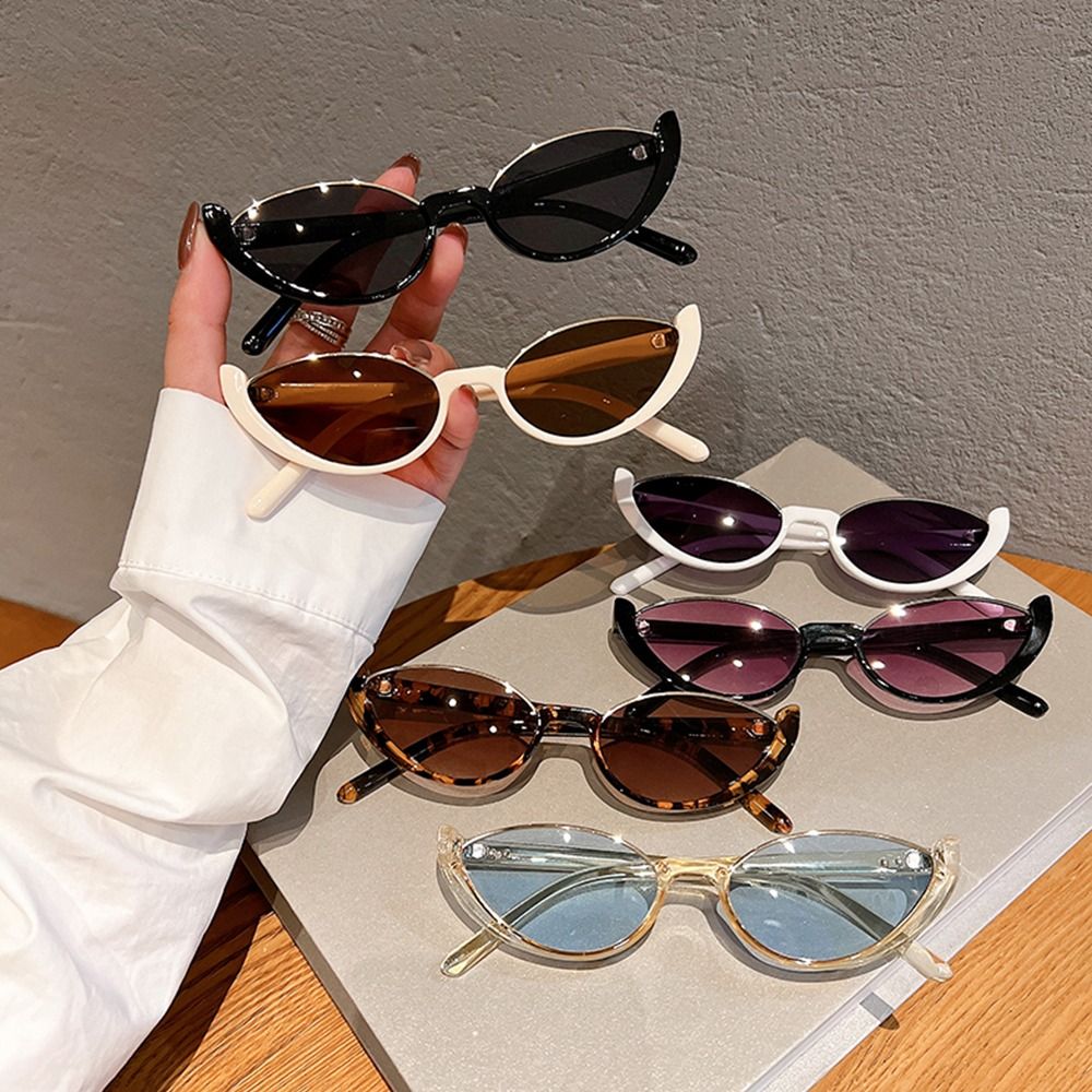 ヴィンテージスモールサイズ男女兼用ハーフフレームサングラスキ - Sunglasses Cat Eye のレビューと価格