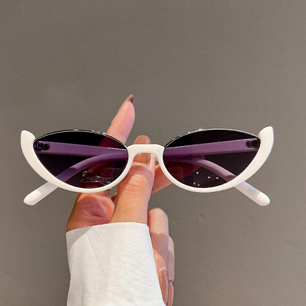 ヴィンテージスモールサイズ男女兼用ハーフフレームサングラスキ - Sunglasses Cat Eye のレビューと価格