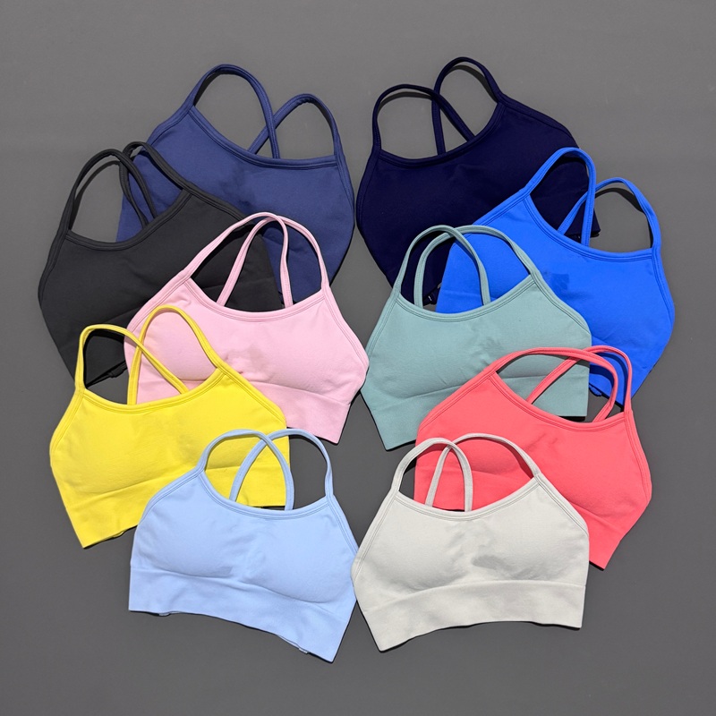 Histello バックレススポーツブラ レディース シーム - Crop Top Crochet のレビューと価格